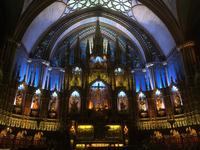 Stadtrundfahrt in Montreal - In der Basilika Notre-Dame