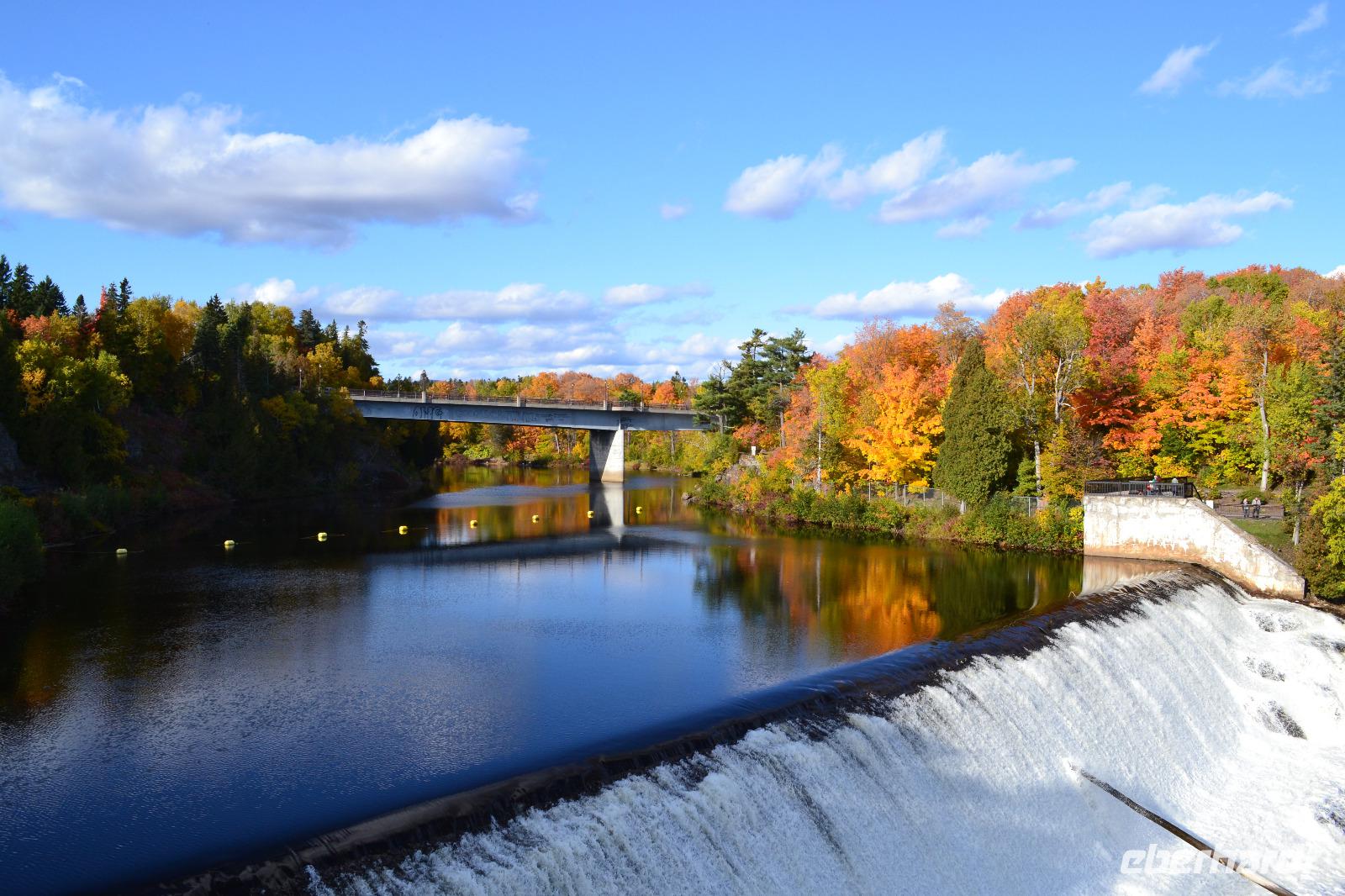 Fahrt nach La Malbaie - Zwischenstopp an den Montmorency Falls