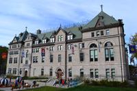 Stadtführung in Quebec - Am Rathaus