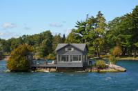 eine der 1000 Inseln des Sankt-Lorenz-Strom