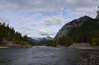 Auslauf des Bow-Wasserfalls