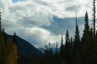 Panorama während der Fahrt