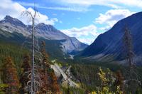 Gletschertal zum Cirrus Mountain