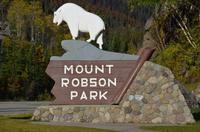 Eingang zum Mount Robson Park