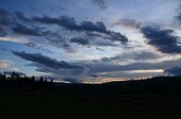 Wells Gray Guest Ranch Sonnenuntergang
