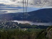 Ausblick von der Seilbahn auf Vancouver
