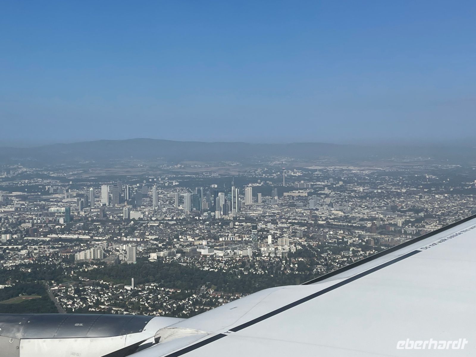 Abflug von Frankfurt mit Air Canada