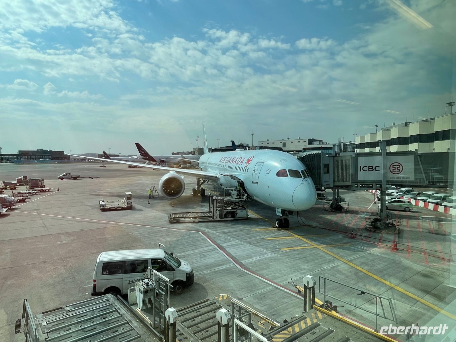 Abflug von Frankfurt mit Air Canada