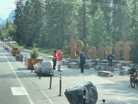 Banff Ortseingangsschild
