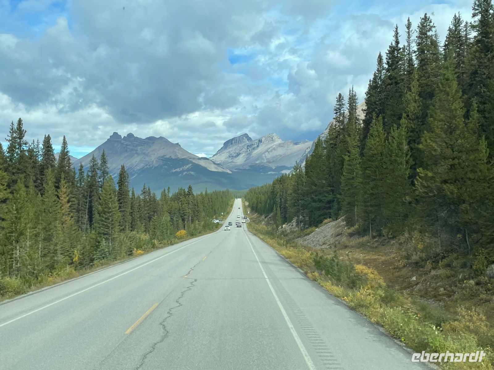 Johnsten Canyon Wasserfall