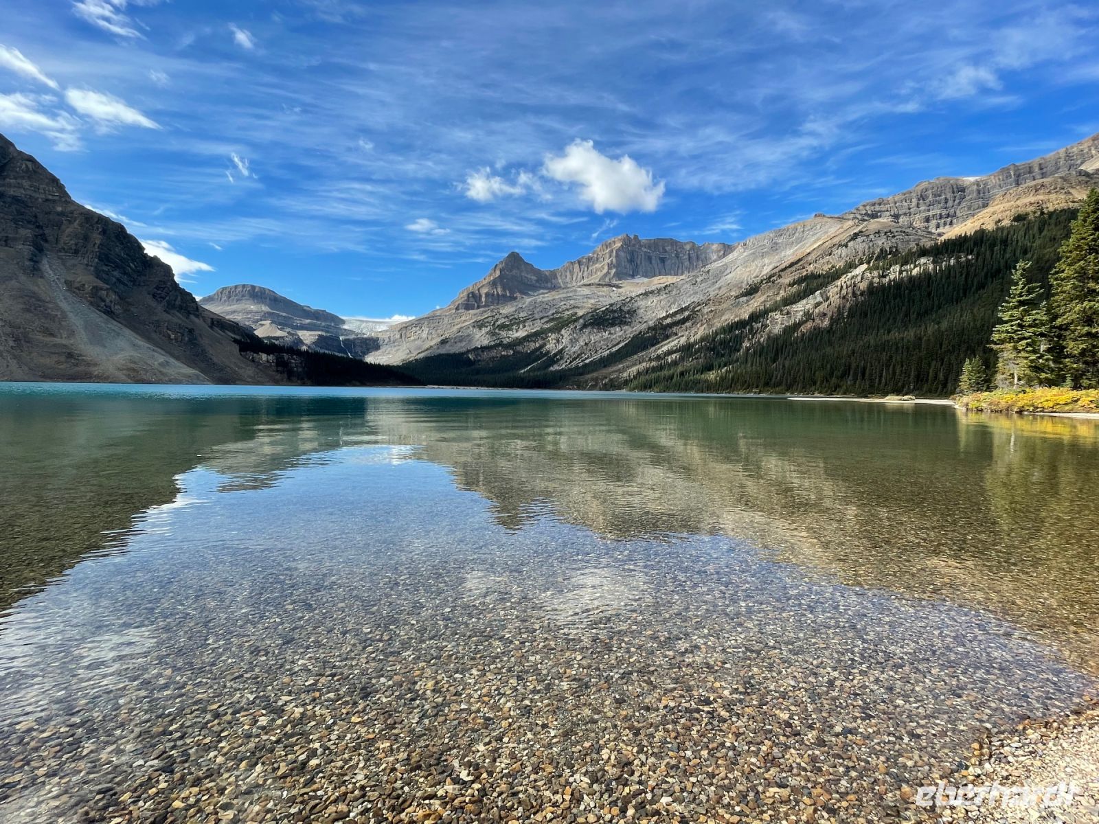 Fotostopp am Bow Lake