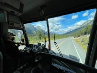 Weiter geht es zum Athasbasca Gletscher