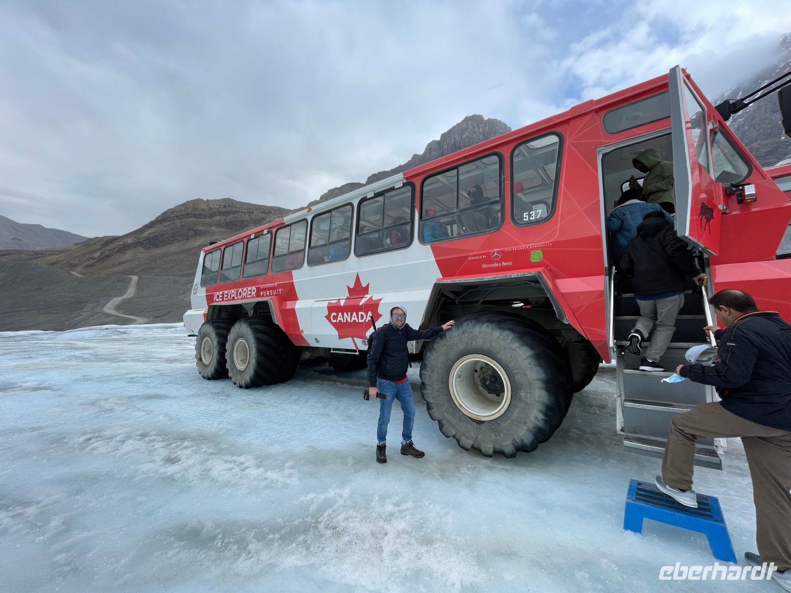 Athasbasca Gletscher / Columbia Icefield