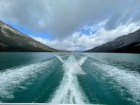 Maligne Lake - Bootsfahrt nach Spirit Island