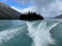 Maligne Lake - Bootsfahrt nach Spirit Island