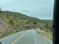 Fahrt vorbei am Kamloops Lake