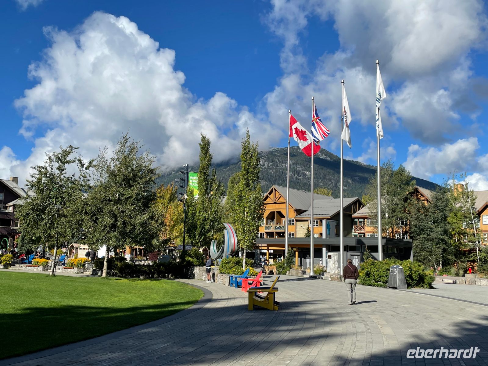 Spaziergang durch Whistler