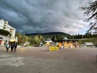Regen kommt auf in Whistler...