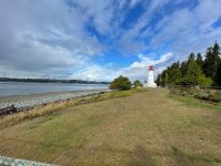 Am Strand der Tsa Kwa Luten Lodge