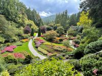 Spaziergang im Butchart Garden