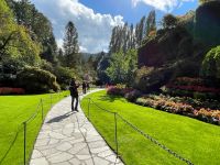 Spaziergang im Butchart Garden