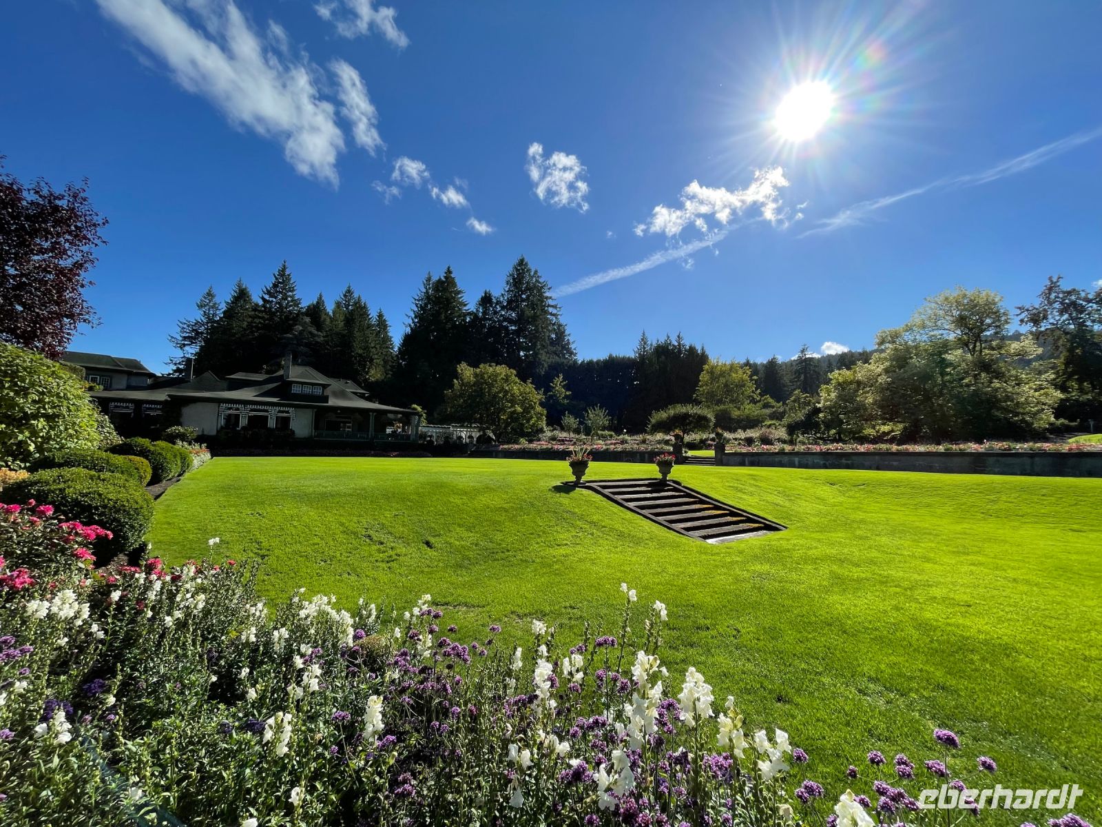 Spaziergang im Butchart Garden