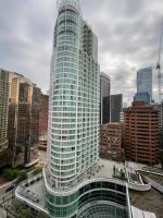 Blick von der 19. Etage unseres Hotels