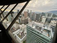 Abschluss-Abendessen im Dreh-Restaurant Top of Vancouver