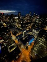 Abschluss-Abendessen im Dreh-Restaurant Top of Vancouver