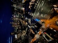 Abschluss-Abendessen im Dreh-Restaurant Top of Vancouver