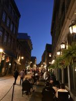Abendessen in Vieux Montreal