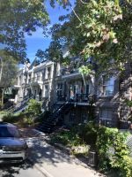 Stadthaeuser in downtown Montreal