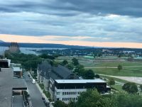 Sicht vom Zimmer in Quebec City 