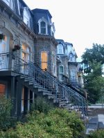 Stadthaeuser in Quebec City