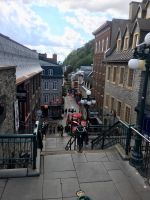 Die Halsbrecher-Stiege ins Vieux Quebec