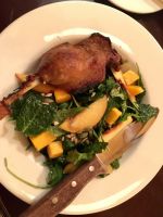 Ein Confit de canard wie‘s im Buechlein steht in Ottawa
