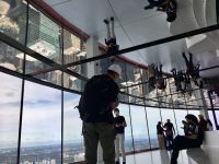 Lustige Bilder im CN Tower