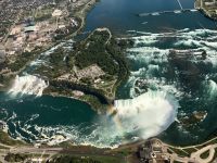 Die Amerikanischen und Kanadischen Niagara Faelle