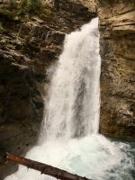 In Banff National Park, im Johnston Canyon