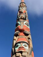 Der geschenkte Geschichtserzaehlende Pfahl in Jasper