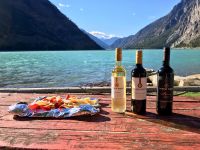 BC Weinverkostung am Seton Lake bei Lillooet
