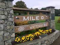 Hier startet/endet die Trans Canada Highway