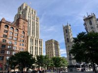 2. Reisetag – Von Montréal nach Québec – Stadtrundfahrt in Montréal – Place d’Armes & Basilika Notre-Dame de Montréal