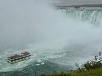 2. Tag – Toronto bis Niagara Falls – Blick vom Aussichtspunkt Table Rock auf die Horseshoe Falls