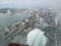 2. Tag – Toronto bis Niagara Falls – Stadtrundfahrt Toronto – Aussicht vom CN Tower