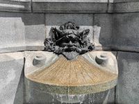 Brunnenfigur in Montreal