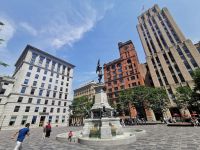 Platz vor der Basilika von Nortre Dame, Montreal