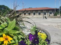 Chalet du Mont Royale, auf dem Hausberg Montreals