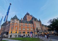 Chateau Frontenac, Eisenbahnhotel der Luxusklasse, Quebec