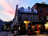 Abendstimmung in der Altstadt Quebecs